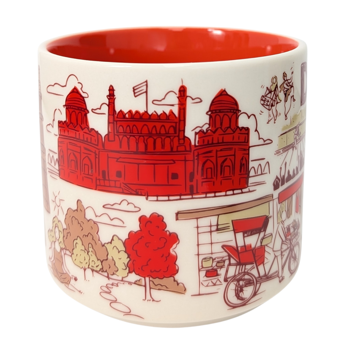 Starbucks Been There Series Delhi Ceramic Mug, 14 Oz