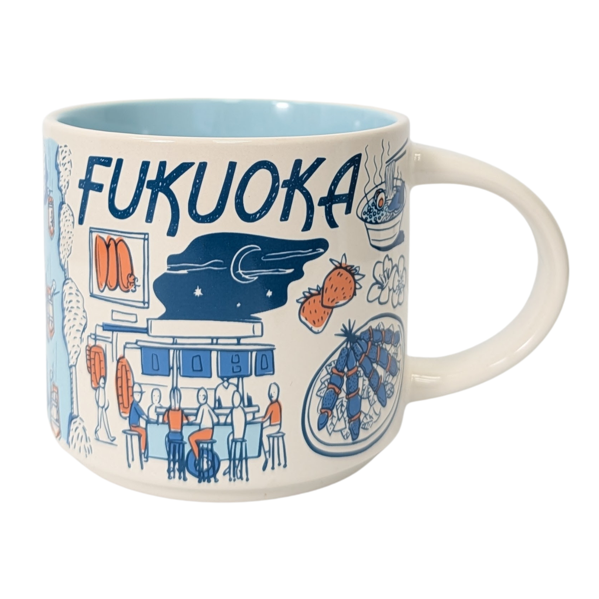 Starbucks Been There Series Fukuoka Ceramic Mug, 14 Oz