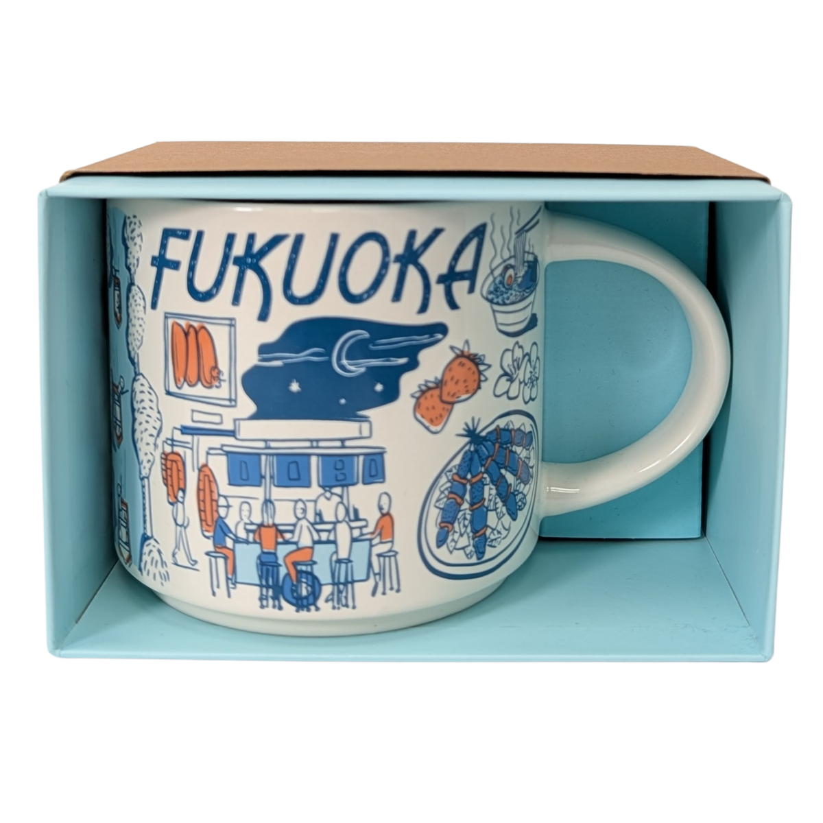 Starbucks Been There Series Fukuoka Ceramic Mug, 14 Oz