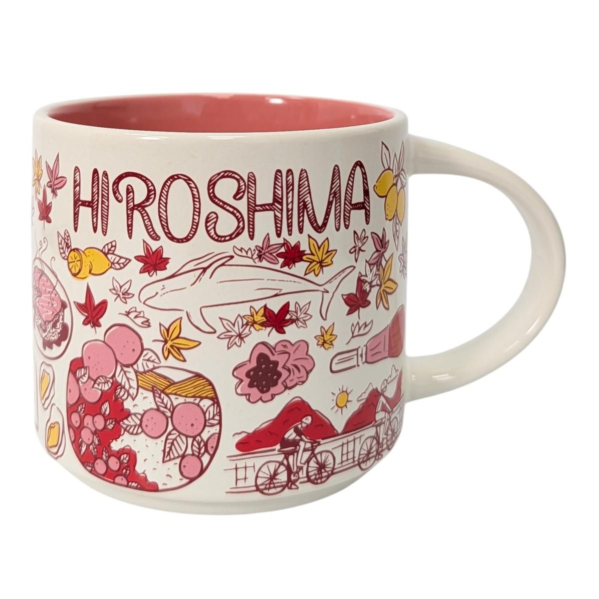 Starbucks Been There Series Hiroshima Ceramic Mug, 14 Oz