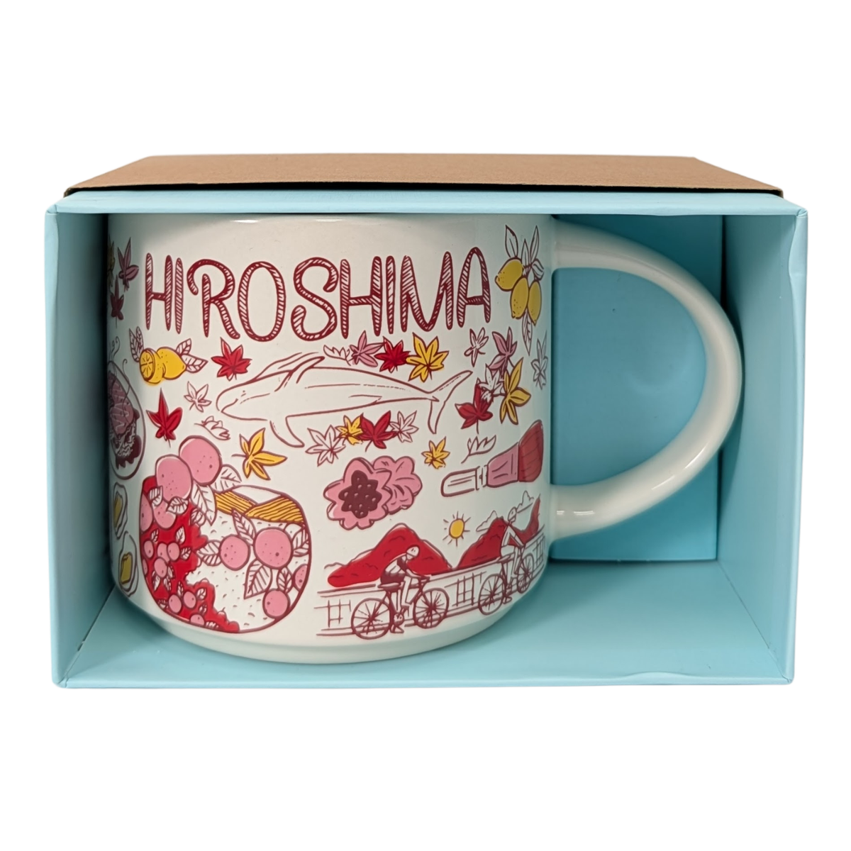 Starbucks Been There Series Hiroshima Ceramic Mug, 14 Oz