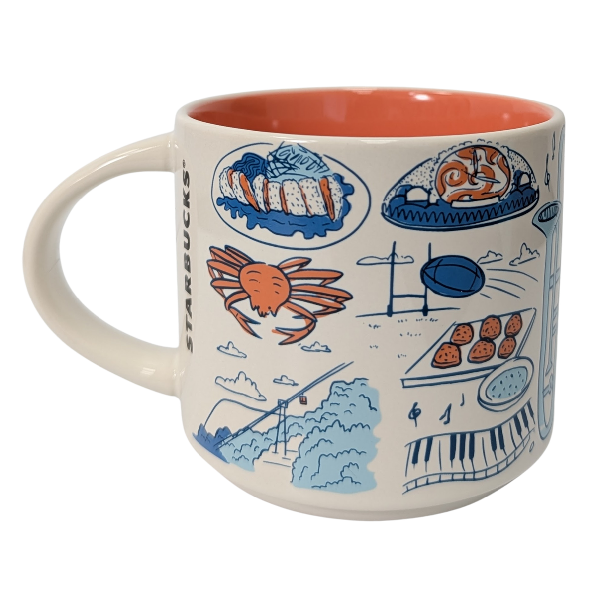 Starbucks Been There Series Kobe Ceramic Mug, 14 Oz