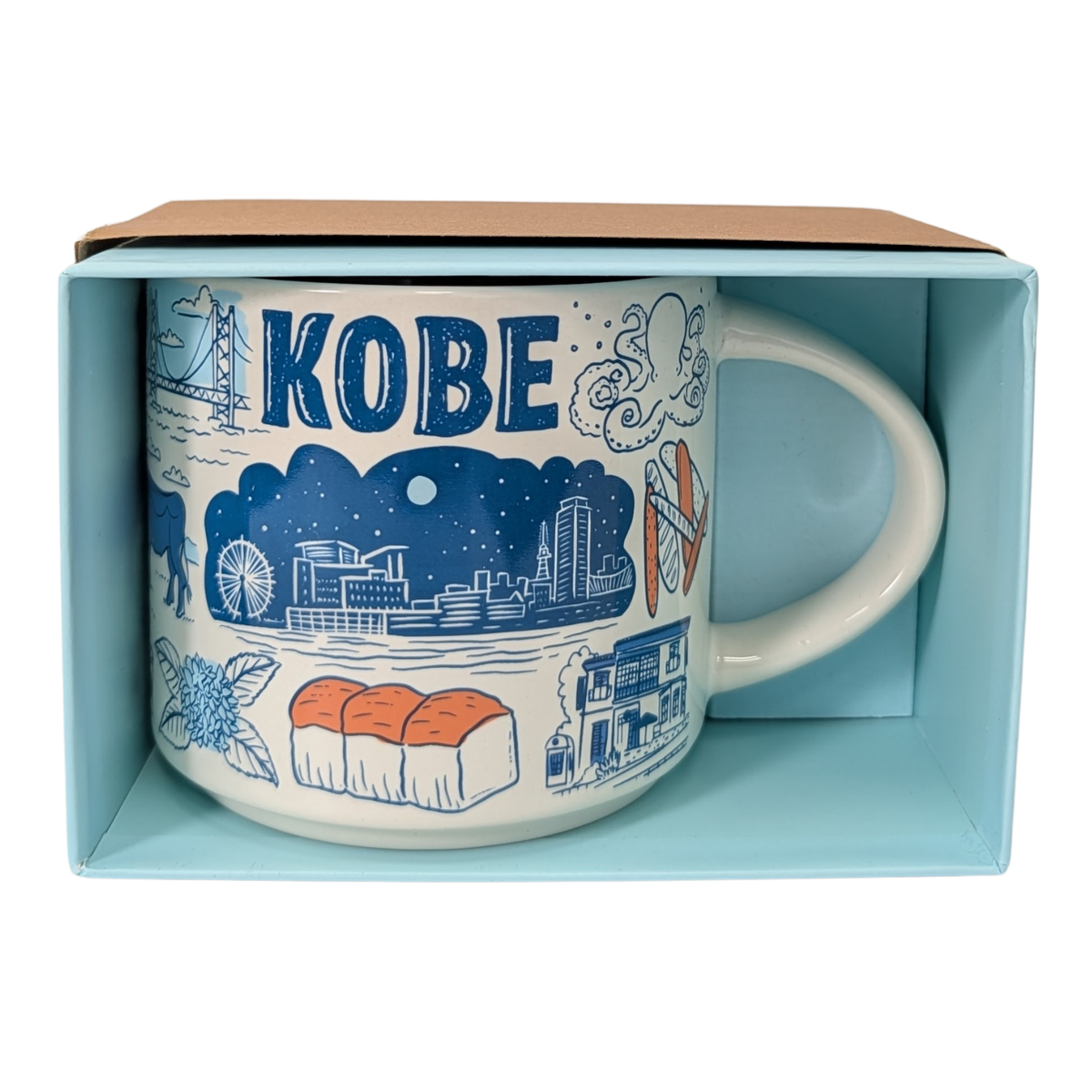 Starbucks Been There Series Kobe Ceramic Mug, 14 Oz