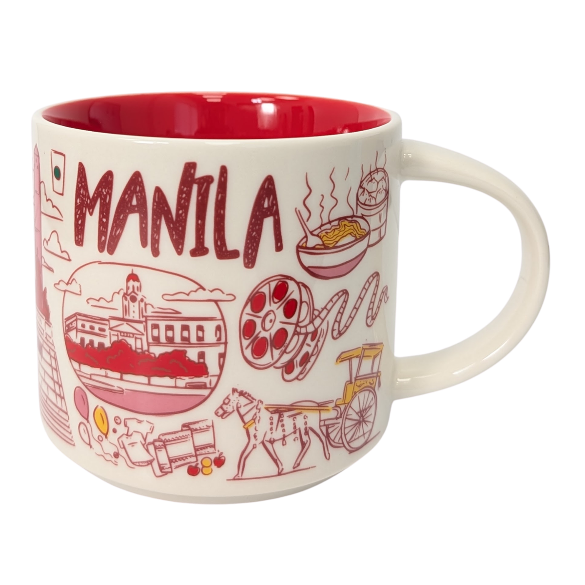 Starbucks Been There Series Manila Ceramic Mug, 14 Oz