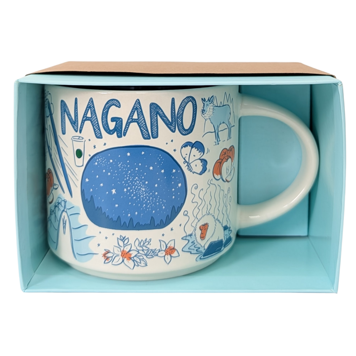 Starbucks Been There Series Nagano Ceramic Mug, 14 Oz