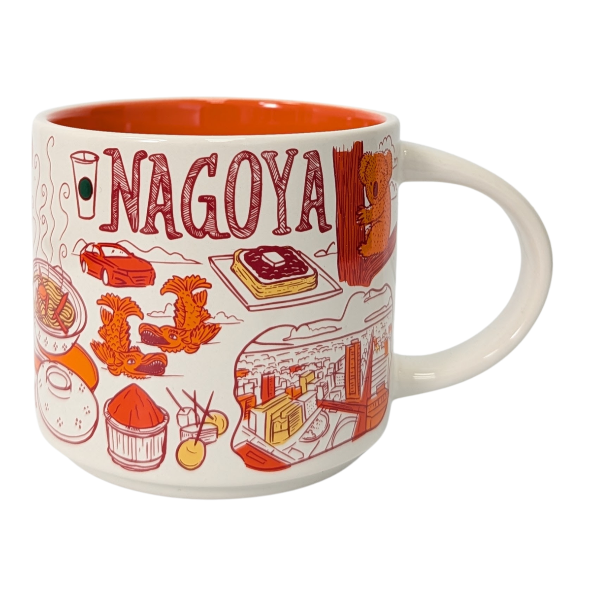 Starbucks Been There Series Nagoya Ceramic Mug, 14 Oz