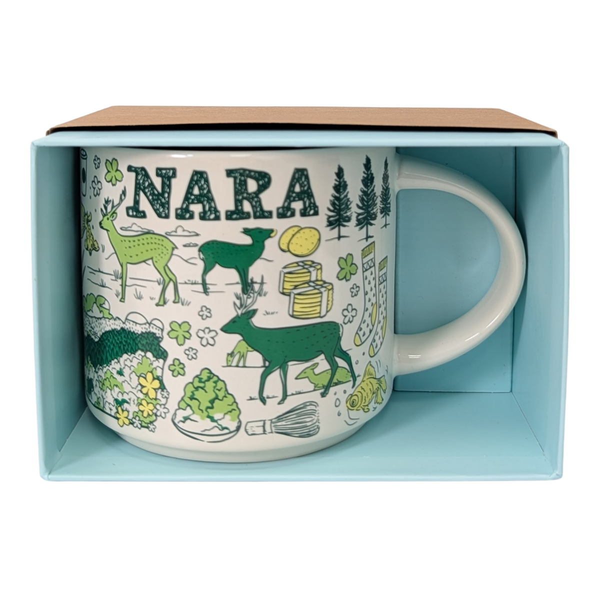 Starbucks Been There Series Nara Ceramic Mug, 14 Oz