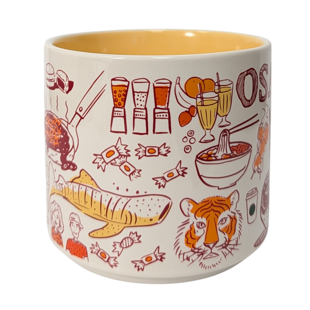 Starbucks Been There Series Osaka Ceramic Mug, 14 Oz