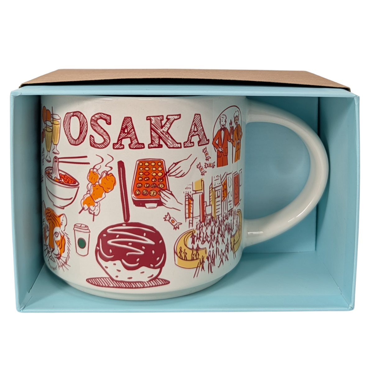 Starbucks Been There Series Osaka Ceramic Mug, 14 Oz