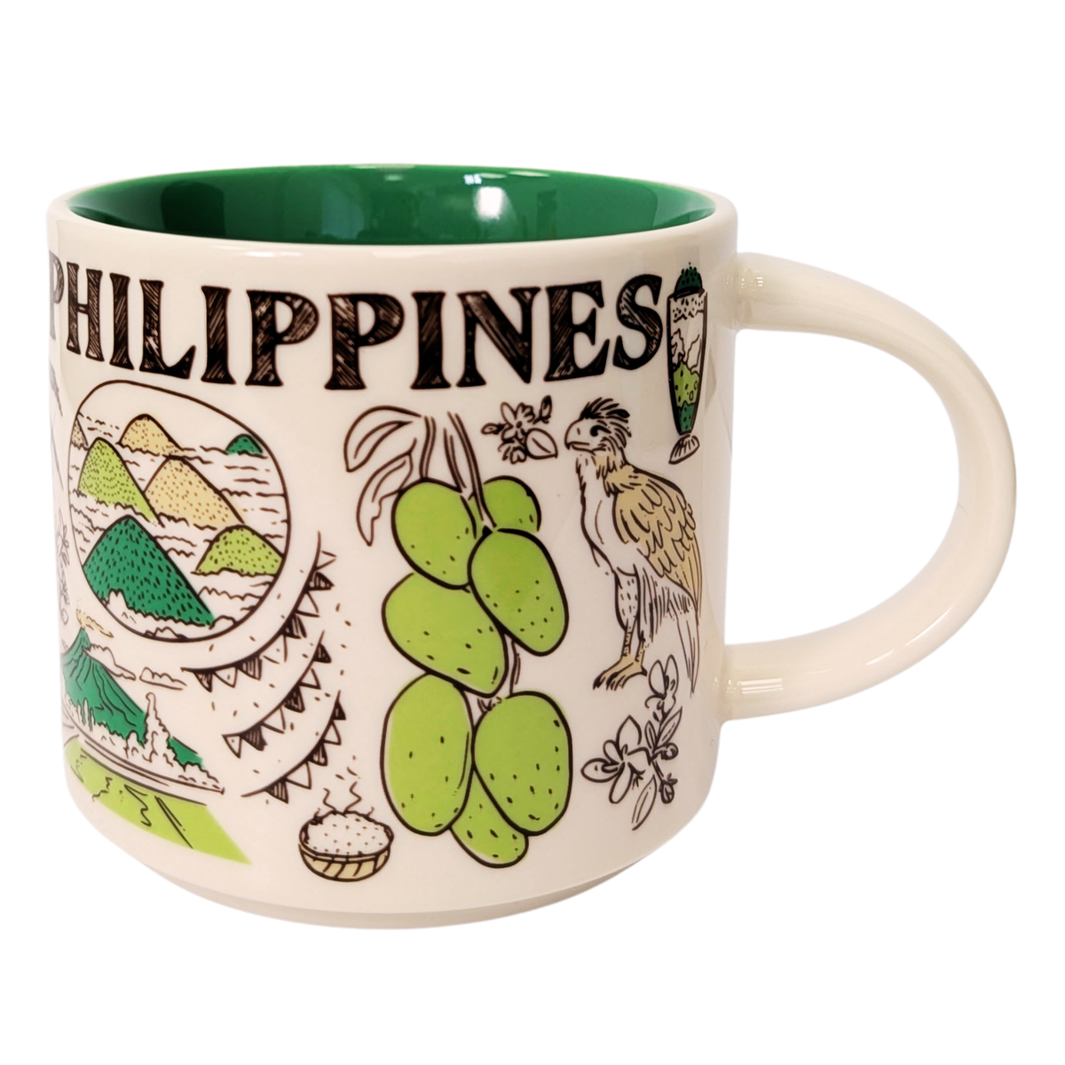 Starbucks Been There Series Philippines Ceramic Mug, 14 Oz
