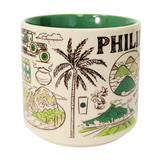 Starbucks Been There Series Philippines Ceramic Mug, 14 Oz