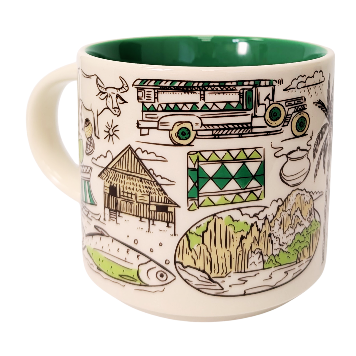 Starbucks Been There Series Philippines Ceramic Mug, 14 Oz