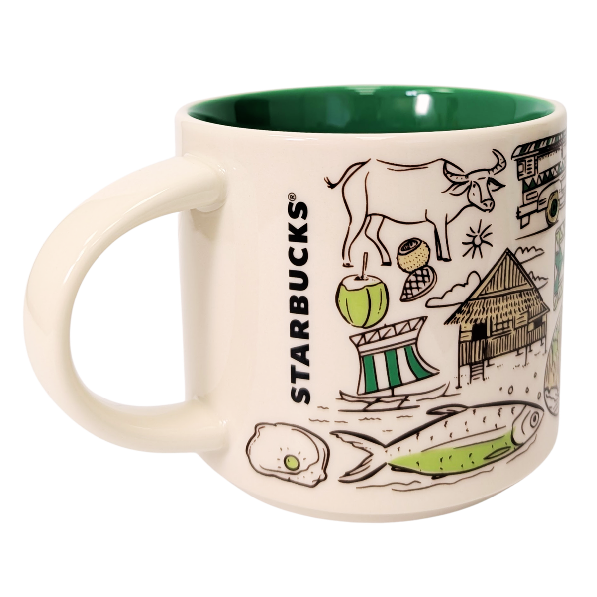 Starbucks Been There Series Philippines Ceramic Mug, 14 Oz