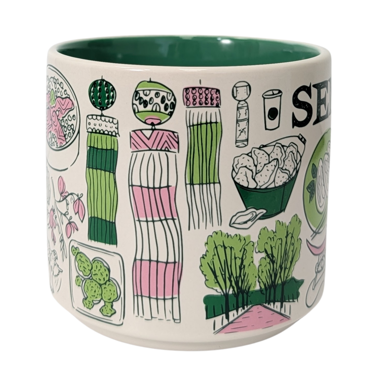 Starbucks Been There Series Sendai Ceramic Mug, 14 Oz