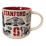 Starbucks Been There Series Campus Collection Stanford University Ceramic Mug, 14 Oz