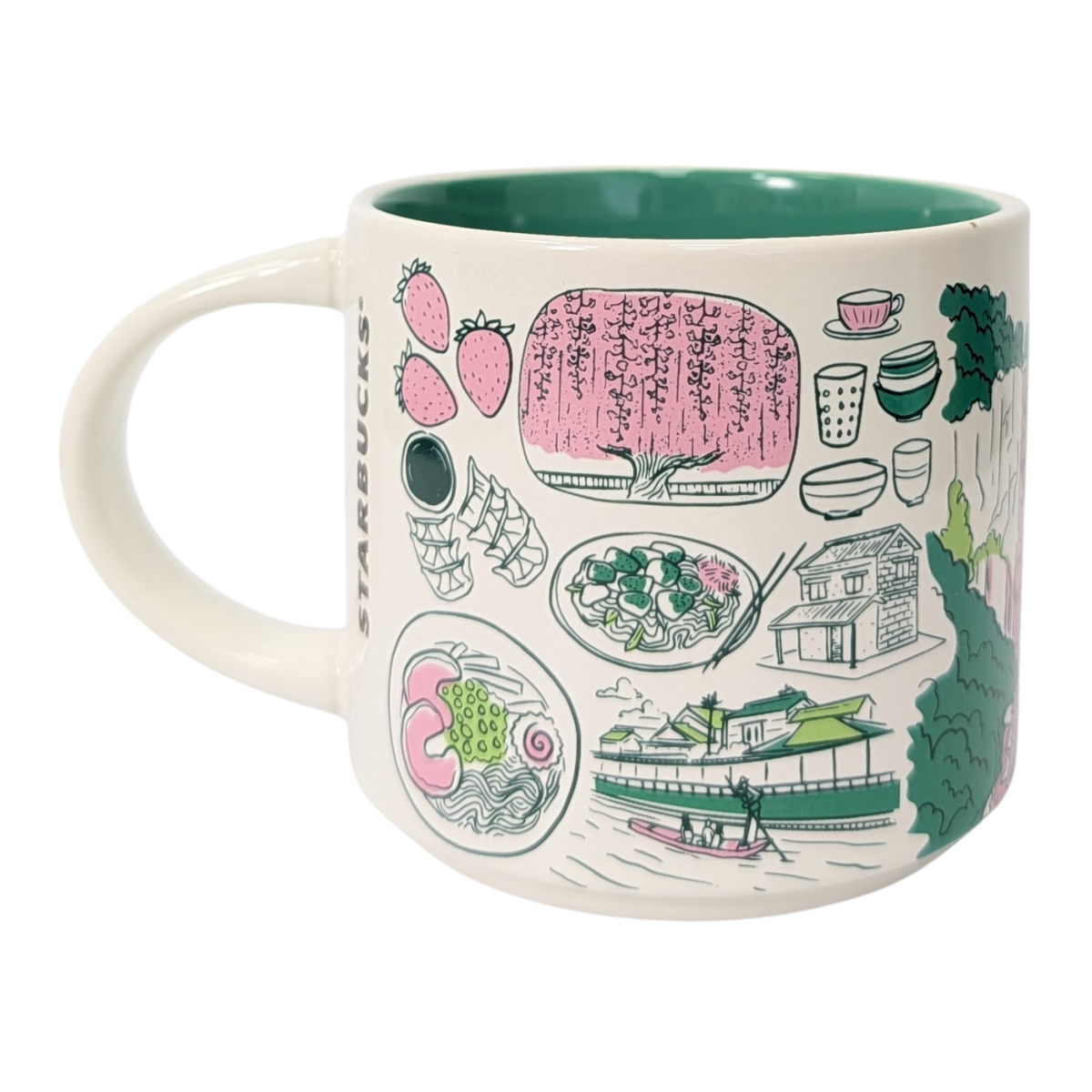 Starbucks Been There Series Tochigi Ceramic Mug, 14 Oz