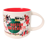 Starbucks Discovery Series Campus Collection Boston University Ceramic Mug, 14 Oz