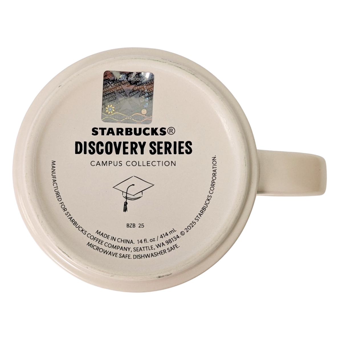 Starbucks Discovery Series Campus Collection Boston University Ceramic Mug, 14 Oz