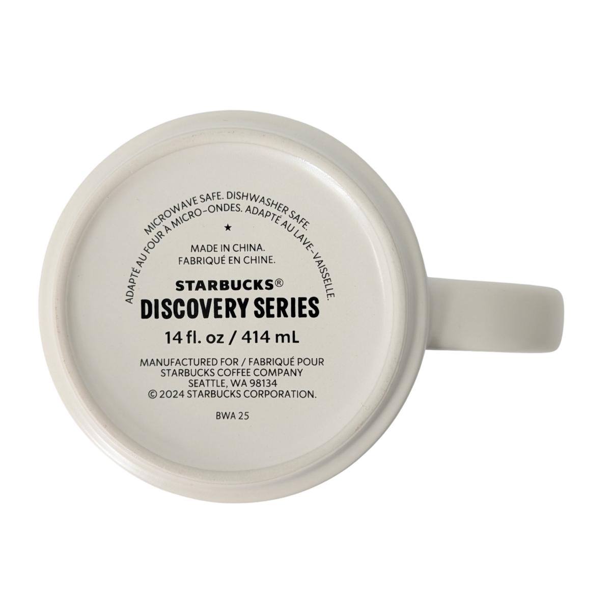 Starbucks Discovery Series Cambridge Ceramic Mug, 14 Oz