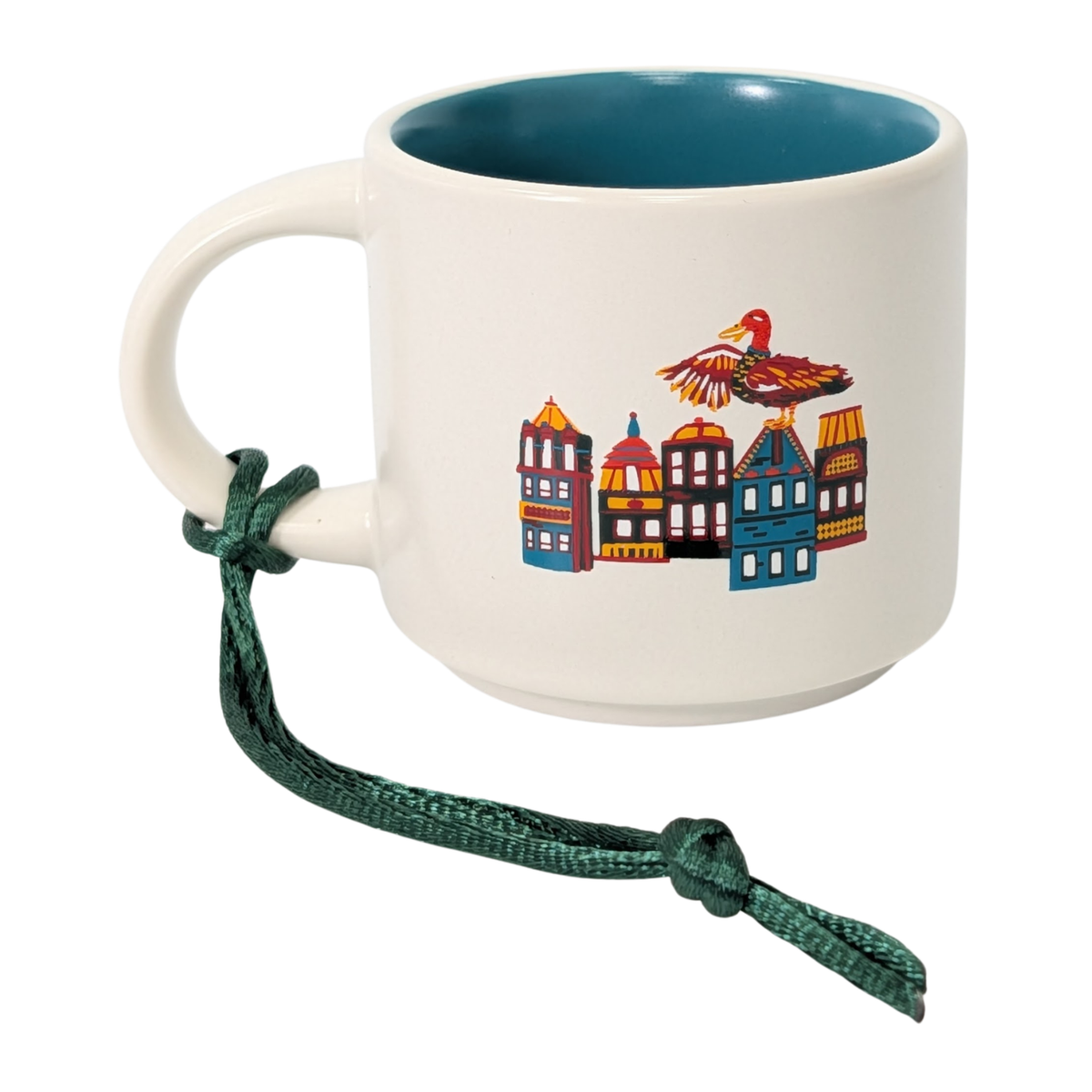 Starbucks Discovery Series Cambridge Ceramic Demitasse Ornament Mug, 2 Oz