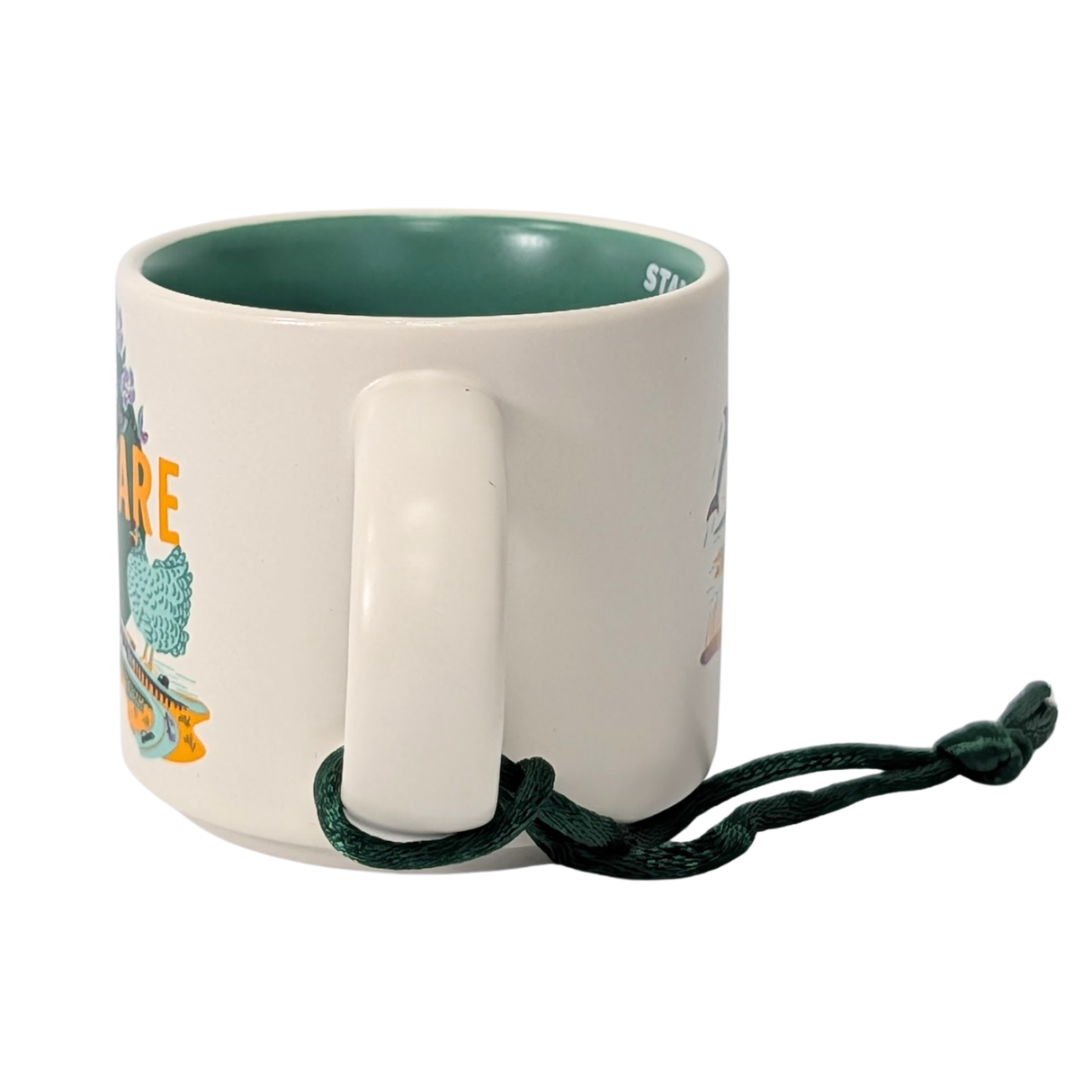 Starbucks Discovery Series Delaware Ceramic Demitasse Ornament Mug, 2 Oz