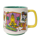 Starbucks Discovery Series Disney California Adventure Ceramic Mug, 14 Oz