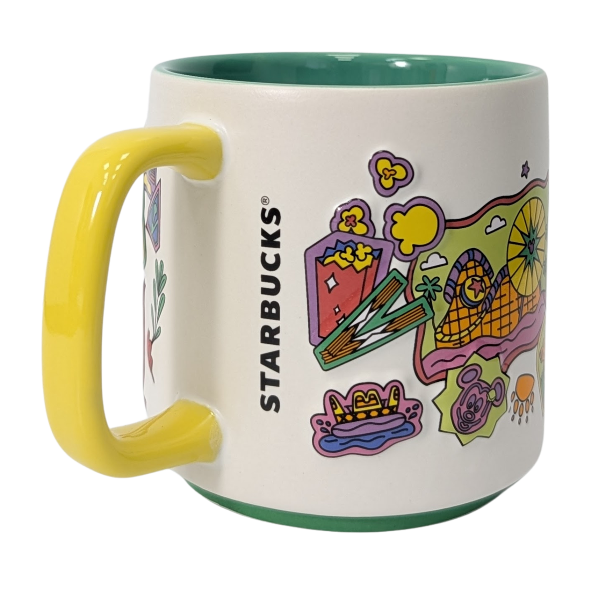 Starbucks Discovery Series Disney California Adventure Ceramic Mug, 14 Oz