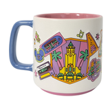 Starbucks Discovery Series Disneyland Ceramic Mug, 14 Oz