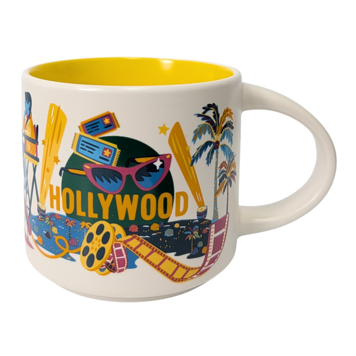 Starbucks Discovery Series Hollywood Ceramic Mug, 14 Oz