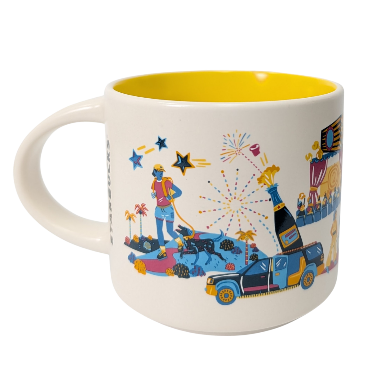 Starbucks Discovery Series Hollywood Ceramic Mug, 14 Oz