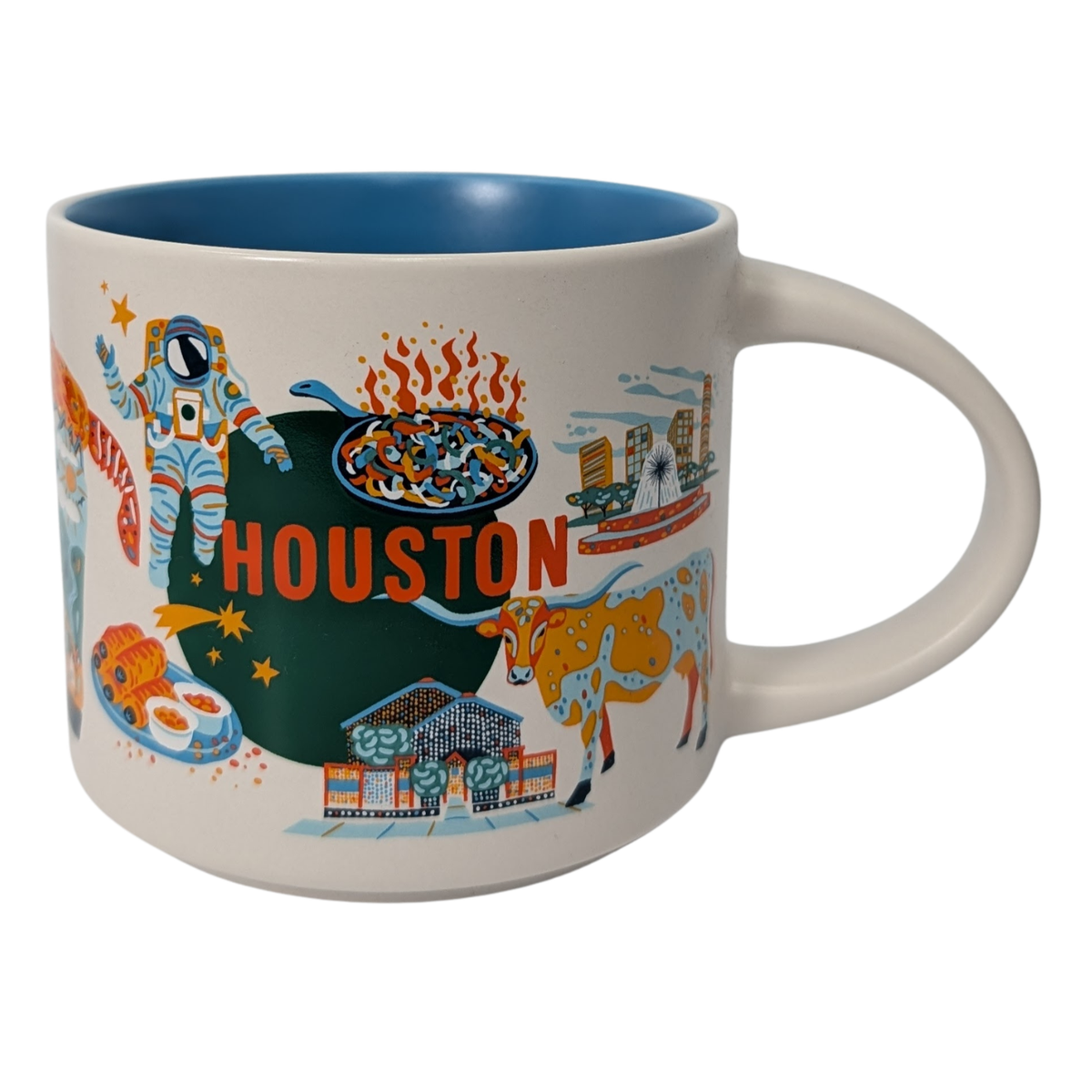 Starbucks Discovery Series Houston Ceramic Mug, 14 Oz