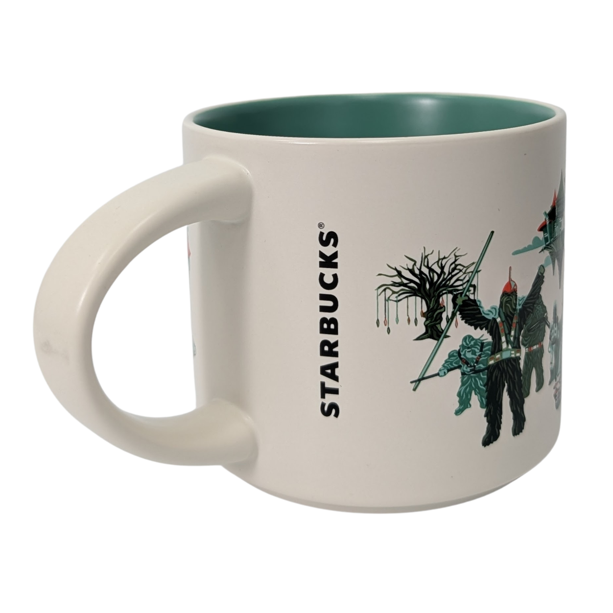 Starbucks Discovery Series Kashyyyk Ceramic Mug, 14 Oz