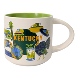 Starbucks Discovery Series Kentucky Ceramic Mug, 14 Oz