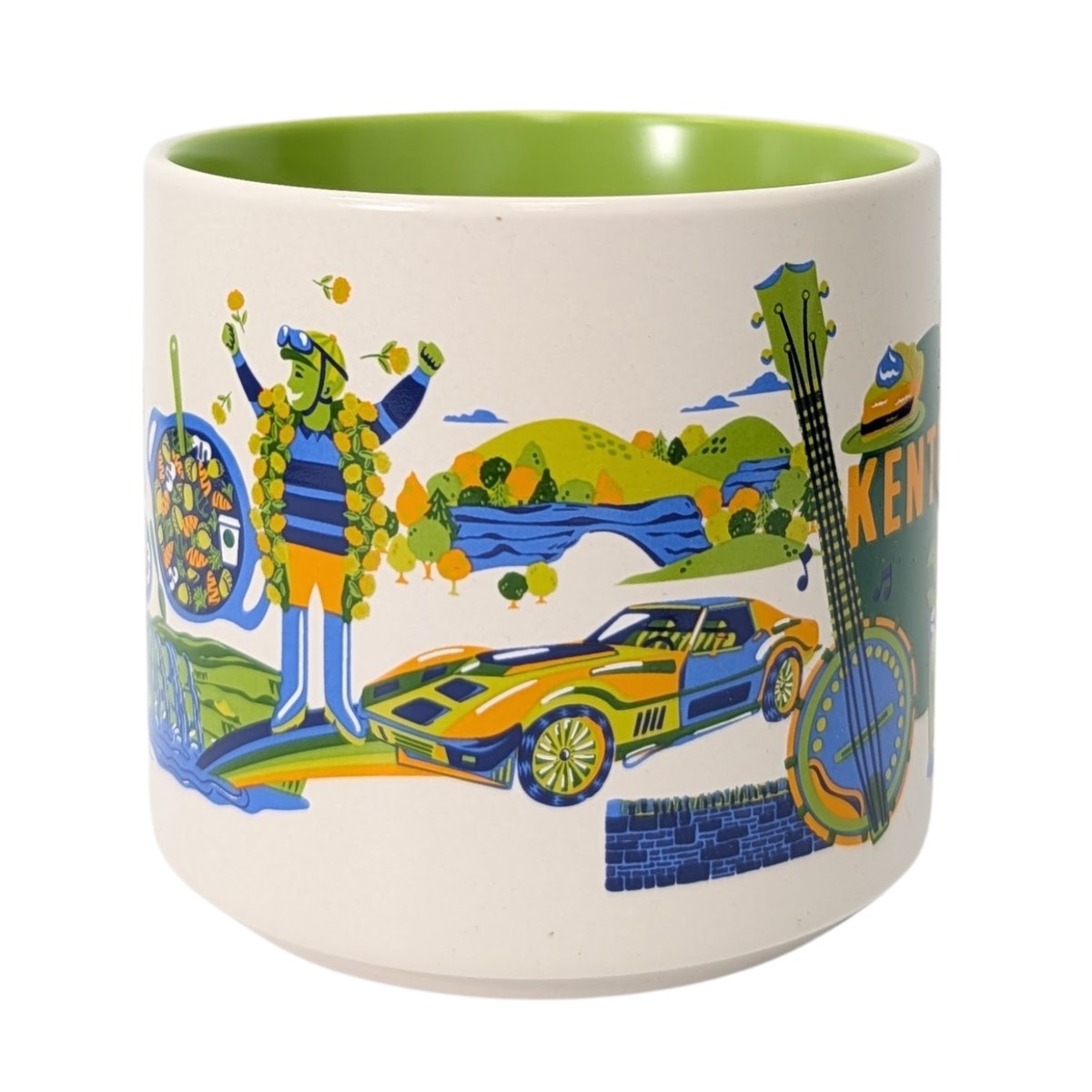 Starbucks Discovery Series Kentucky Ceramic Mug, 14 Oz