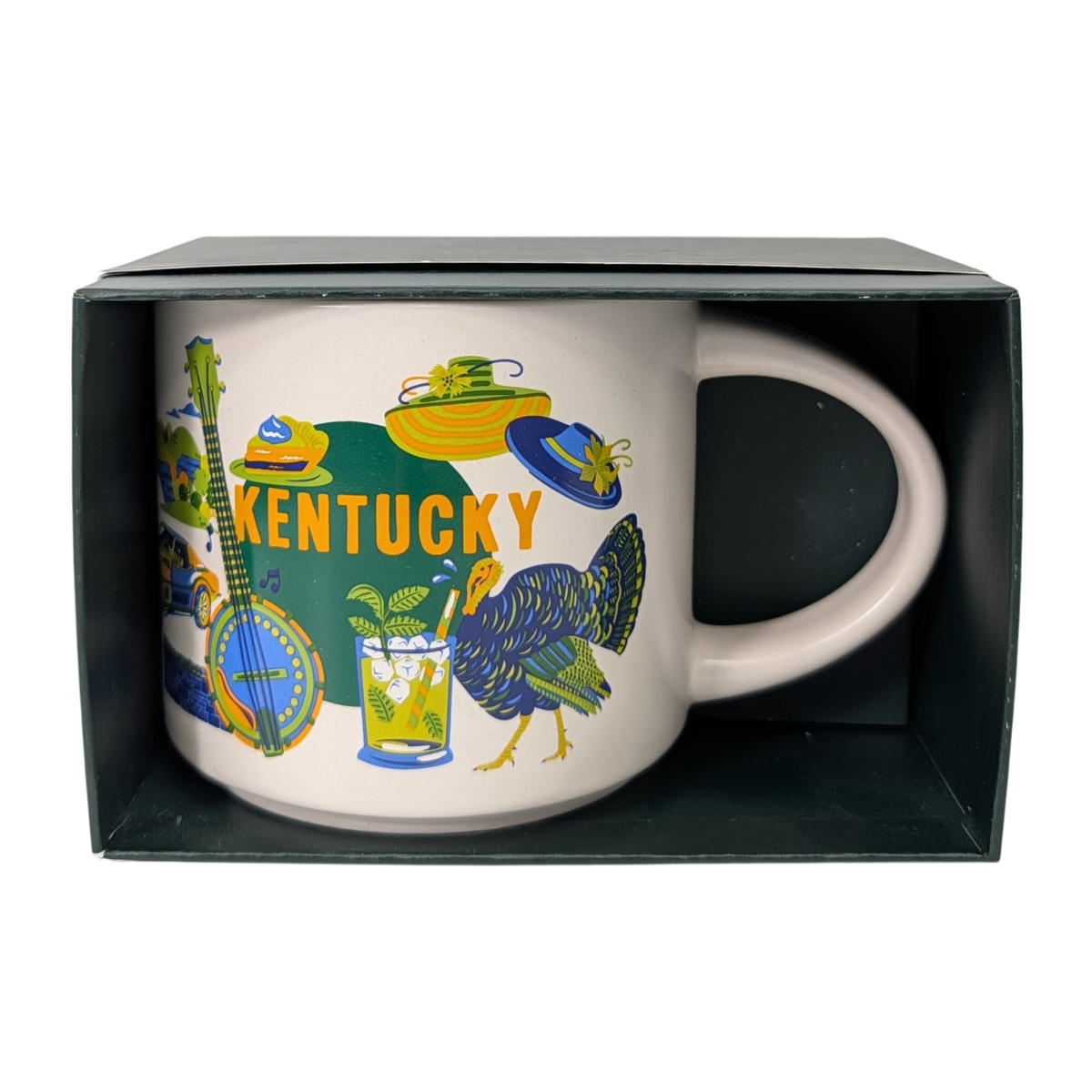 Starbucks Discovery Series Kentucky Ceramic Mug, 14 Oz