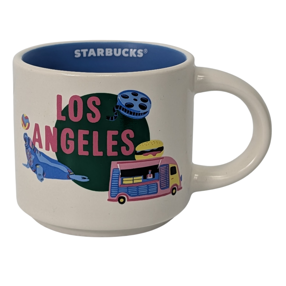 Starbucks Discovery Series Los Angeles Ceramic Demitasse Ornament Mug, 2 Oz
