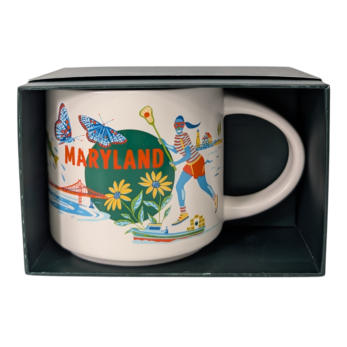 Starbucks Discovery Series Maryland Ceramic Mug, 14 Oz