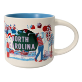 Starbucks Discovery Series North Carolina Ceramic Mug, 14 Oz