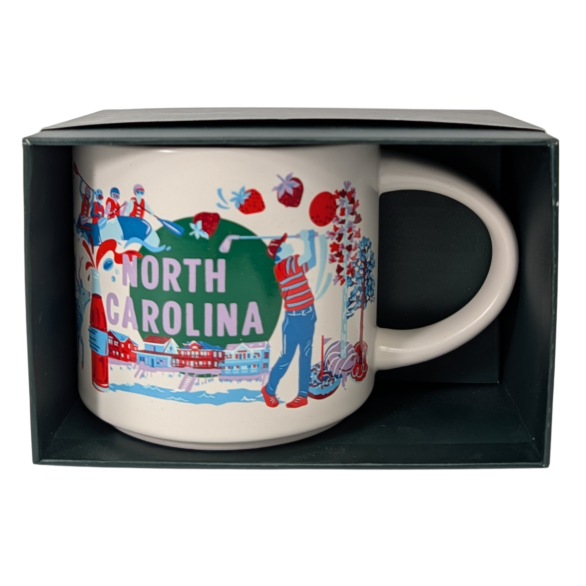 Starbucks Discovery Series North Carolina Ceramic Mug, 14 Oz