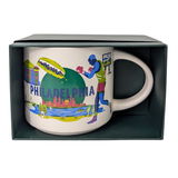 Starbucks Discovery Series Philadelphia Ceramic Mug, 14 Oz