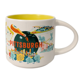 Starbucks Discovery Series Pittsburgh Ceramic Mug, 14 Oz