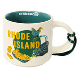 Starbucks Discovery Series Rhode Island Ceramic Demitasse Ornament Mug, 2 Oz
