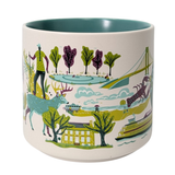 Starbucks Discovery Series Staten Island Ceramic Mug, 14 Oz