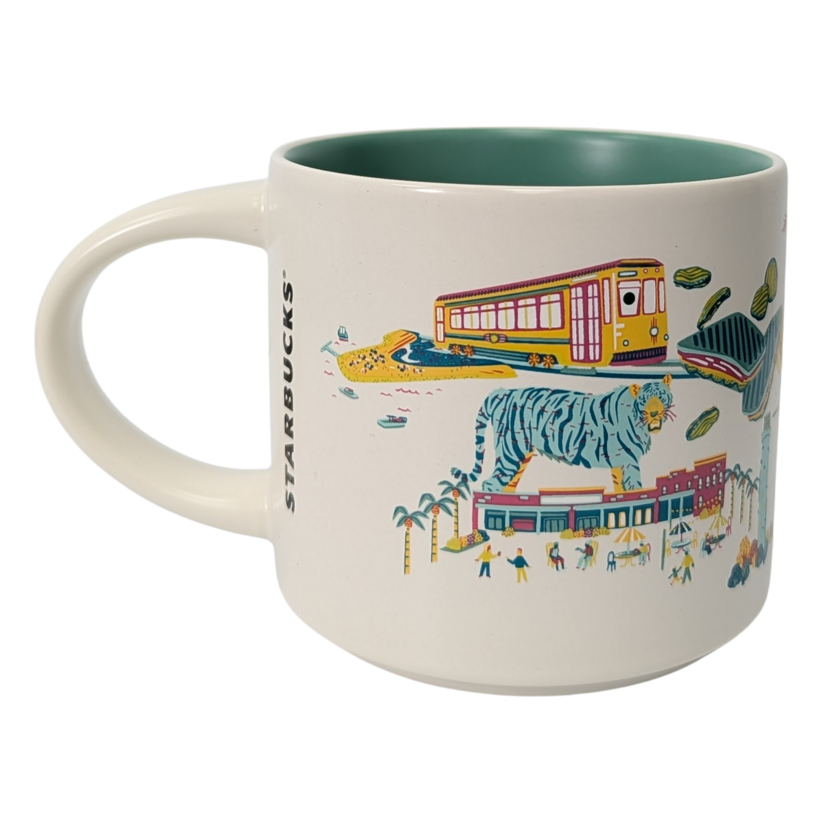 Starbucks Discovery Series Tampa Bay Ceramic Mug, 14 Oz