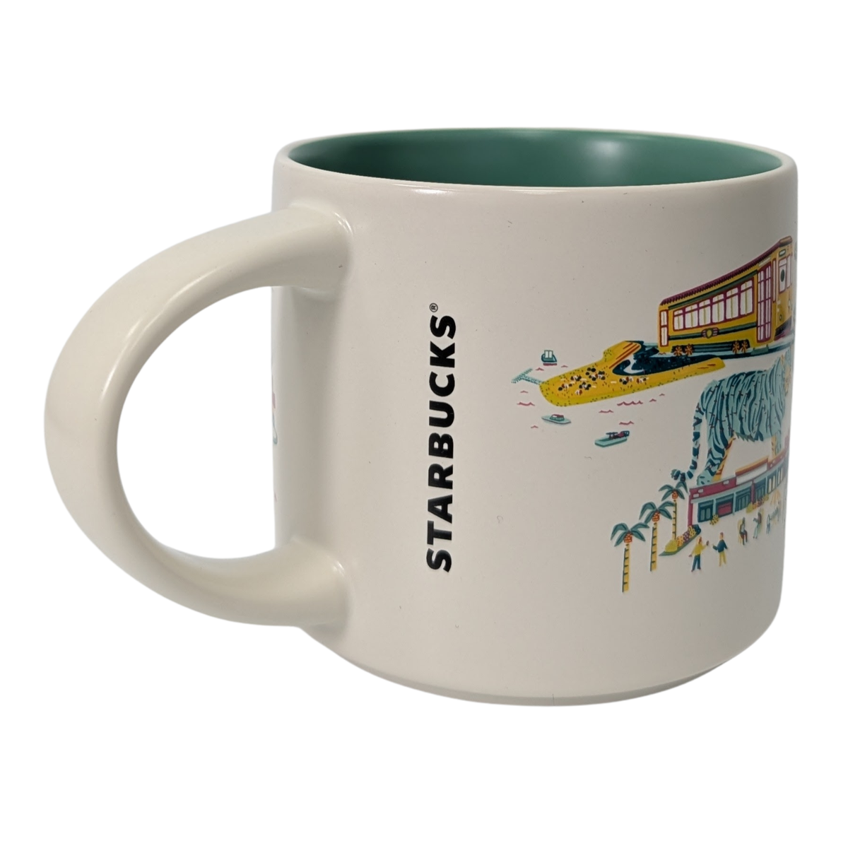 Starbucks Discovery Series Tampa Bay Ceramic Mug, 14 Oz