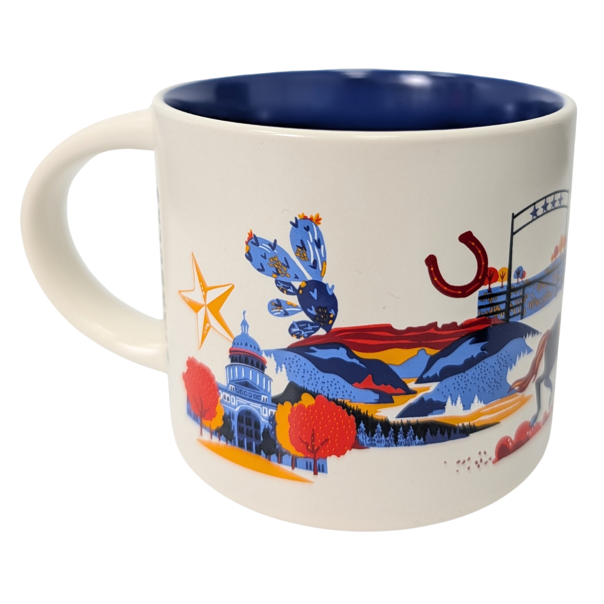 Starbucks Discovery Series Texas Ceramic Mug, 14 Oz