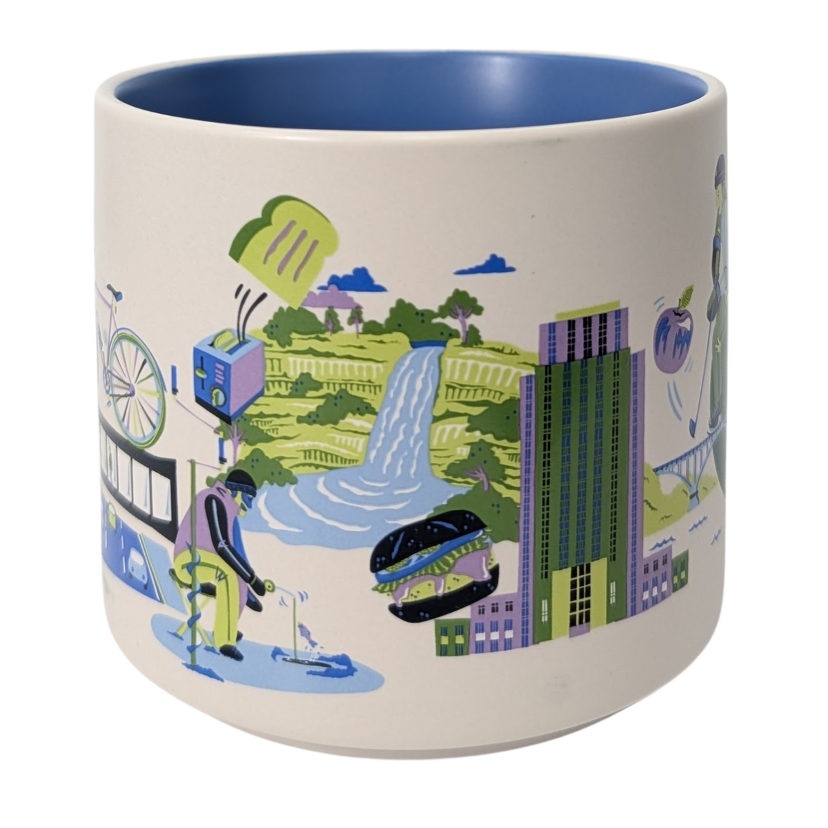 Starbucks Discovery Series Twin Cities Ceramic Mug, 14 Oz