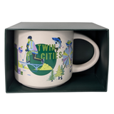 Starbucks Discovery Series Twin Cities Ceramic Mug, 14 Oz