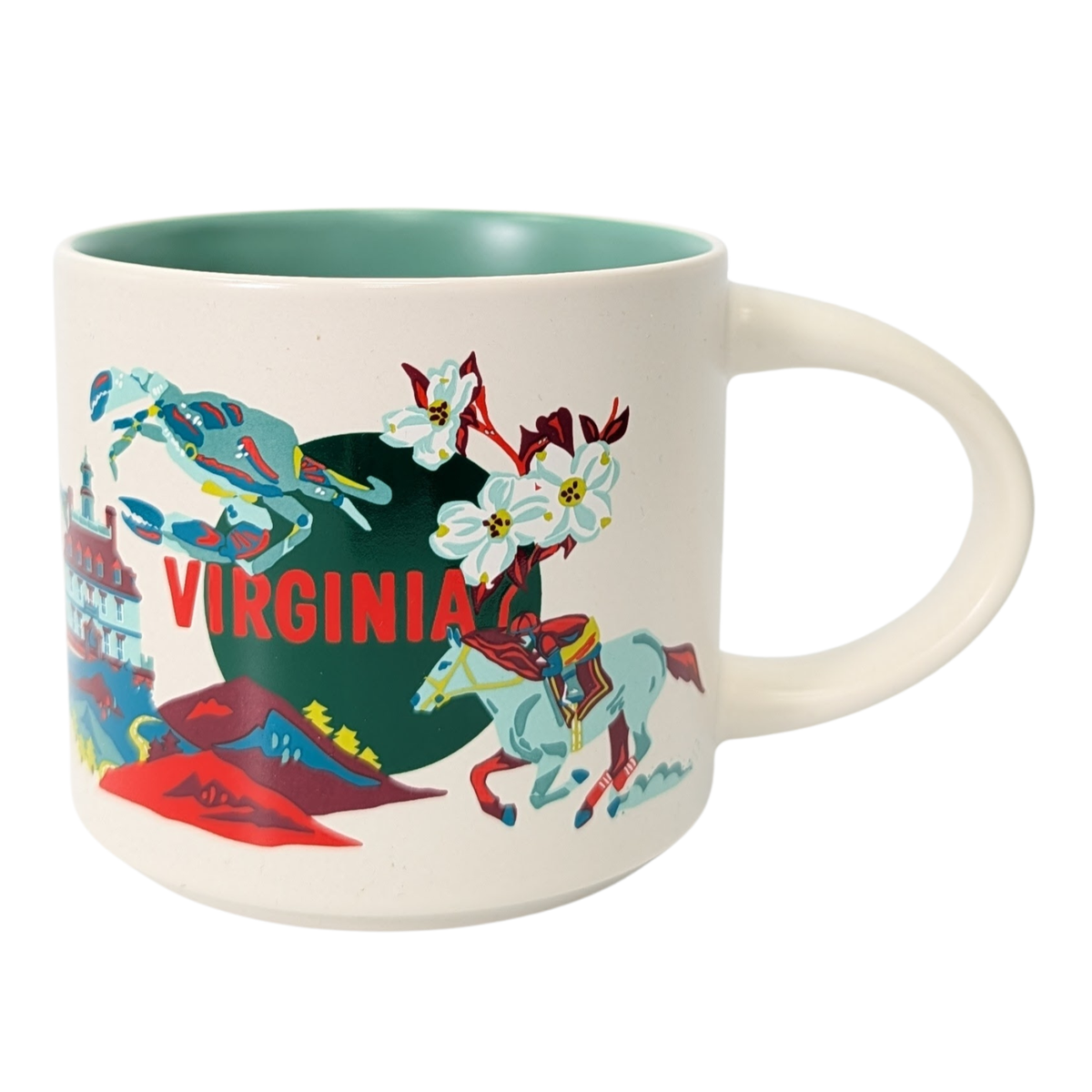Starbucks Discovery Series Virginia Ceramic Mug, 14 Oz