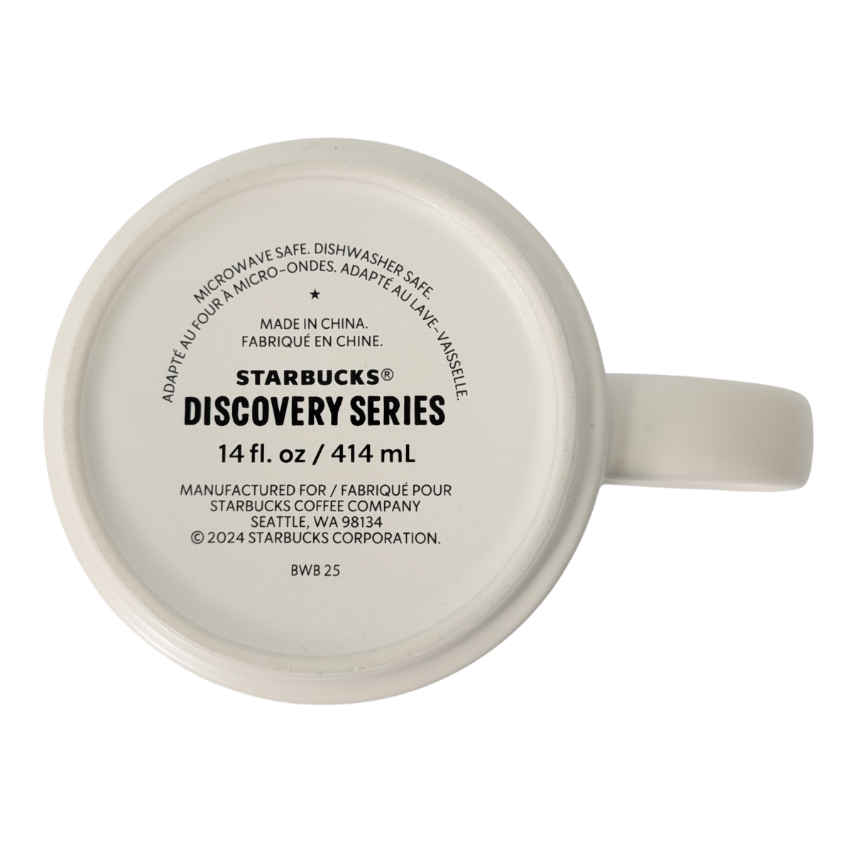 Starbucks Discovery Series Virginia Ceramic Mug, 14 Oz